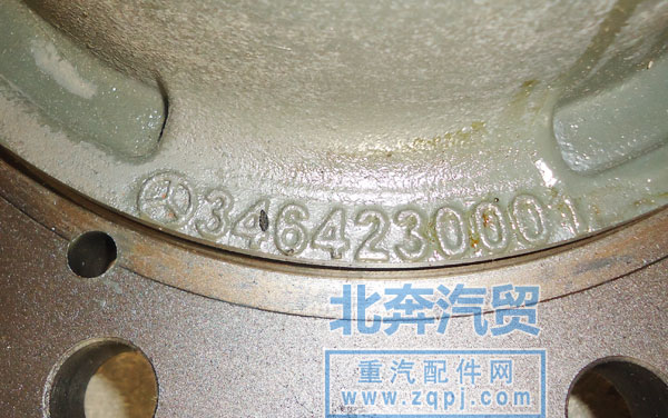 3464230001,后輪轂,濟南北奔汽車貿易有限公司