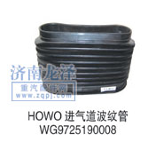 WG9725190008,進氣道波紋管,山東弗殼潤滑科技有限公司