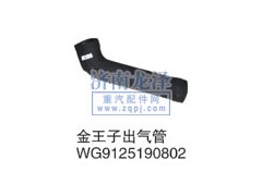 WG9125190802,金王子出氣管,山東弗殼潤(rùn)滑科技有限公司