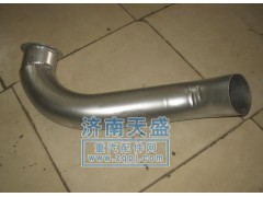DZ91259540014,陜汽奧龍10款排氣管,濟南尊龍(原天盛)陜汽配件銷售有限公司