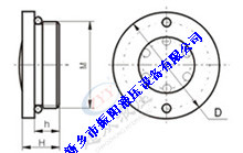 009,圓形油標(biāo)（金屬外殼）,河南新鄉(xiāng)市振陽(yáng)液壓設(shè)備有限公司