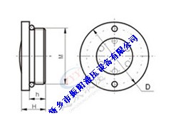 009,圓形油標(biāo)（金屬外殼）,河南新鄉(xiāng)市振陽(yáng)液壓設(shè)備有限公司