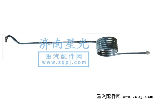 ,HOWO空壓機(jī)螺旋氣管08款,濟(jì)南星光汽車配件銷售中心