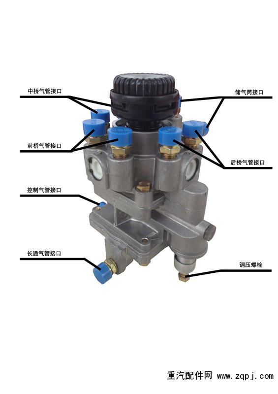 SAD-8004,（新二代）機(jī)械A(chǔ)BS三橋同步繼動(dòng)閥,梁山順安達(dá)汽車(chē)科技有限公司