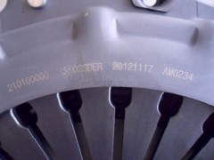 DZ9114160034,離合器壓盤430,濟南金廣發(fā)商貿(mào)有限公司