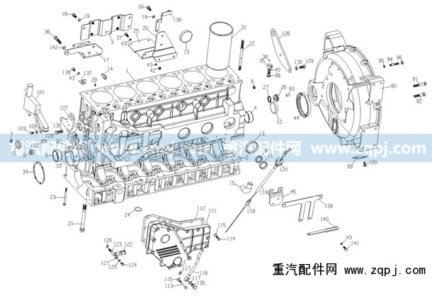 R61540010009,單缸空壓機(jī)正時齒輪室,濟(jì)南馳納重型汽車進(jìn)出口貿(mào)易有限公司
