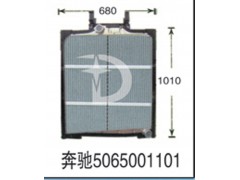 奔馳5065001101,散熱器,濟南鼎鑫汽車散熱器有限公司