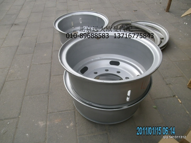 1110831100001,1110831100001鋼圈總成（7.0-20 8孔）,北京遠(yuǎn)大歐曼汽車(chē)配件有限公司