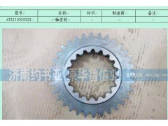 AZ2210020202,一軸齒輪(14.28的HW18710),濟(jì)南約書亞汽車配件有限公司（原華魯信業(yè)）