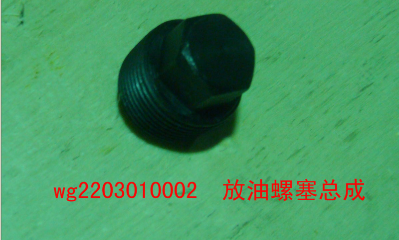 WG2203010002,放油螺塞總成,濟南聚麟汽車銷售服務有限公司