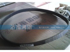 WG1500130017,各種風(fēng)扇皮帶,濟(jì)南海瑞重型汽車(chē)經(jīng)銷(xiāo)中心