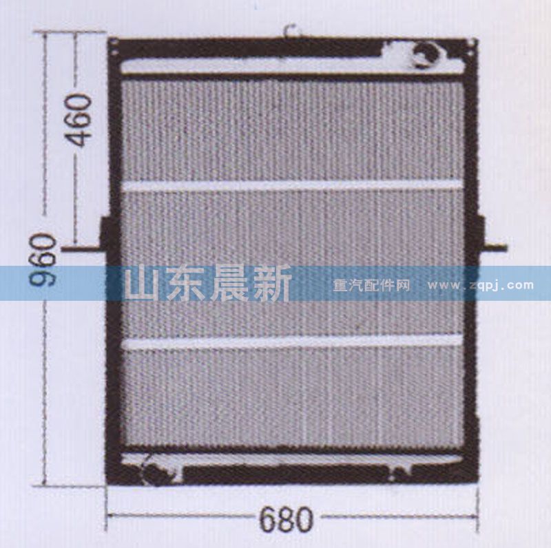 1325813102002,散熱器水箱,濟南科宇汽車配件有限公司