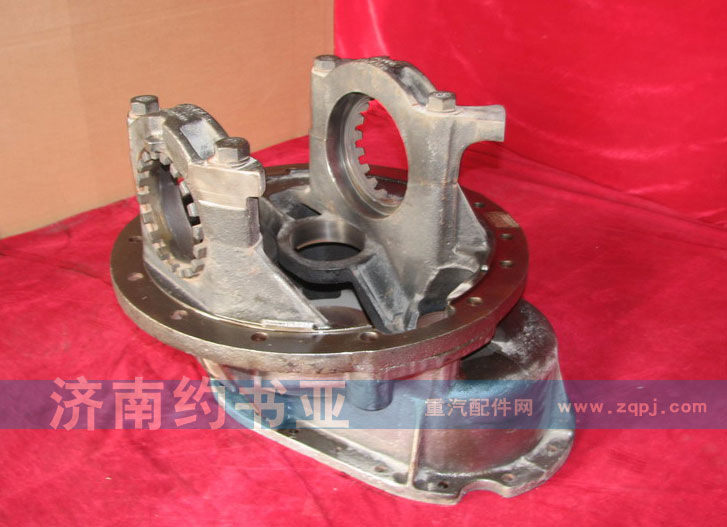 AZ9761320411,主減速器殼帶軸承蓋總成,濟(jì)南約書亞汽車配件有限公司（原華魯信業(yè)）