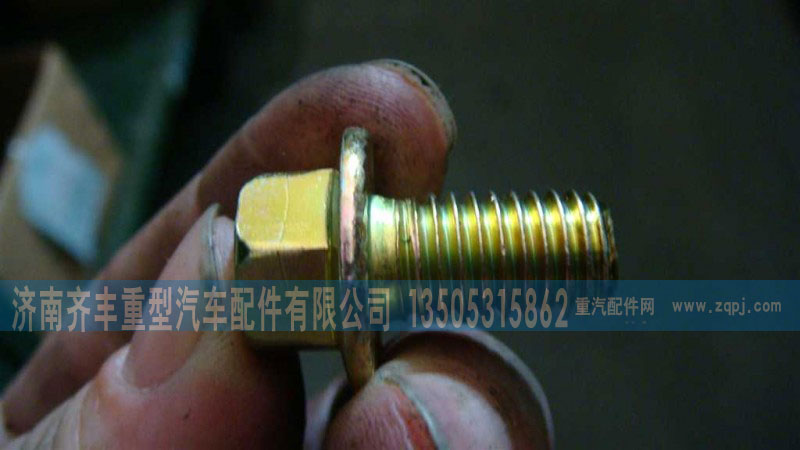AZ9981340066,AC16輪邊蓋板六角螺栓,濟(jì)南鐵鹿汽車零部件有限公司