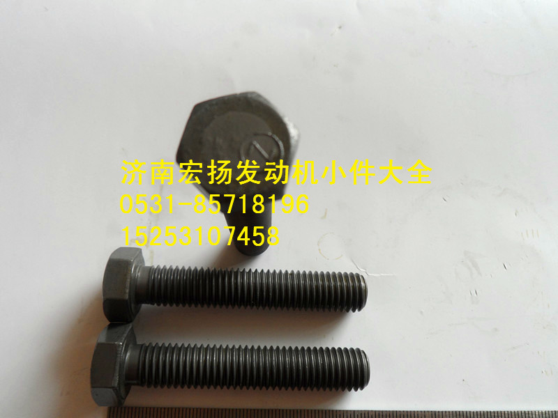 615Q0170032,后取力飛輪殼螺栓,濟(jì)南耀順汽車配件有限公司（重汽、濰柴發(fā)動(dòng)機(jī)小件專賣）