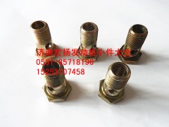 90003962621,M14機油噴嘴空心螺栓,濟南耀順汽車配件有限公司（重汽、濰柴發(fā)動機小件專賣）
