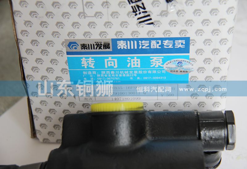 DZ9100130011Q,秦川轉向油泵,山東銅獅汽車零部件有限公司