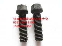 VG1099080100,噴油器壓緊塊螺栓10*35,濟(jì)南耀順汽車配件有限公司（重汽、濰柴發(fā)動機(jī)小件專賣）