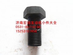 612600190296,天然氣空心螺栓,濟南耀順汽車配件有限公司（重汽、濰柴發(fā)動機小件專賣）