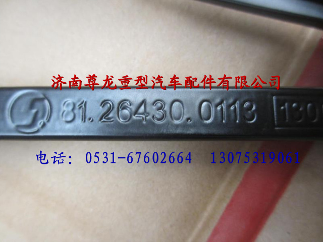 81.26430.0113,陜汽德龍F3000刮水器臂,濟南尊龍(原天盛)陜汽配件銷售有限公司