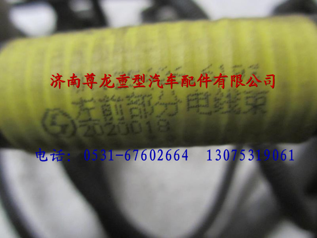 81.25426.6193,陜汽重卡德龍奧龍左前部分電線束,濟南尊龍(原天盛)陜汽配件銷售有限公司