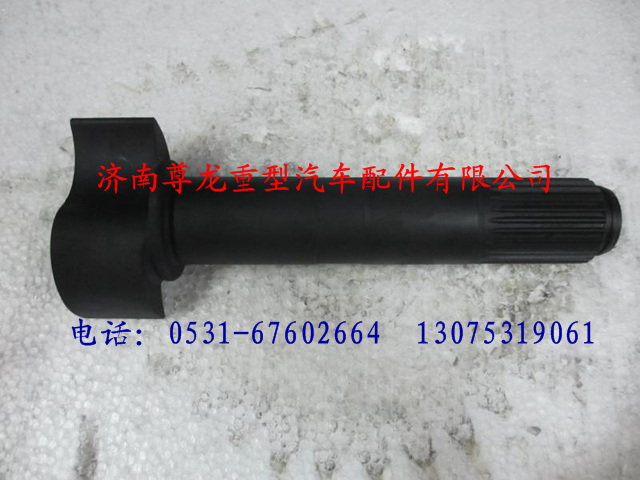 81.50301.0223,陜汽漢德車橋制動凸輪軸左,濟南尊龍(原天盛)陜汽配件銷售有限公司