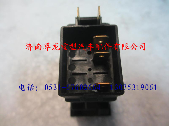 DZ9100586005,陜汽德龍喇叭轉(zhuǎn)換開關(guān),濟(jì)南尊龍(原天盛)陜汽配件銷售有限公司
