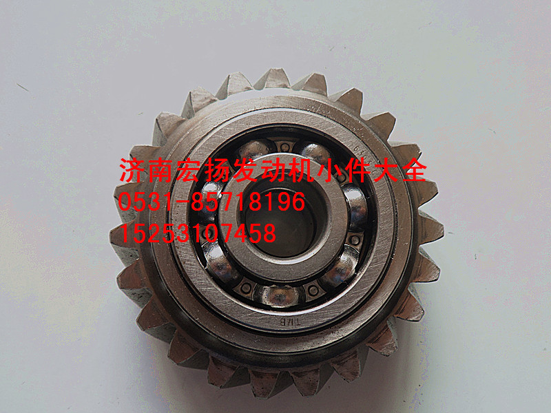 612600070364,WD615機油泵中間齒輪組件,濟南耀順汽車配件有限公司（重汽、濰柴發(fā)動機小件專賣）