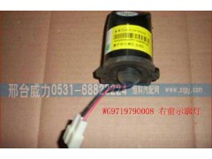 WG9719790008,前示廓燈(高頂，右),邢臺威力汽車零部件有限公司