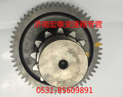 12JS160T-1707051,付箱中間軸焊接總成,濟南宏泰變速箱專營店
