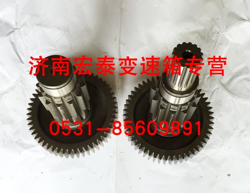 12JS160T-1707047,副箱中間軸焊接總成,濟南宏泰變速箱專營店
