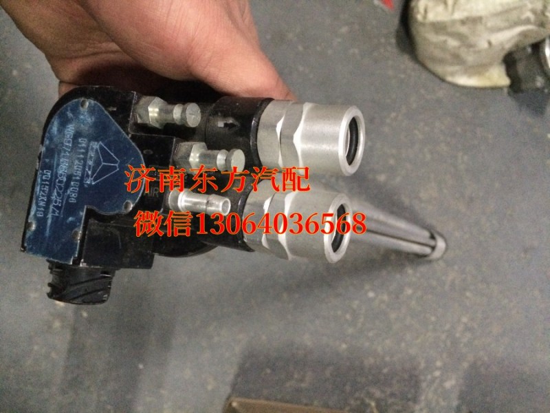 WG9715550225,油量傳感器 接16x2管 加熱吸油,濟(jì)南東方重汽配件銷售中心