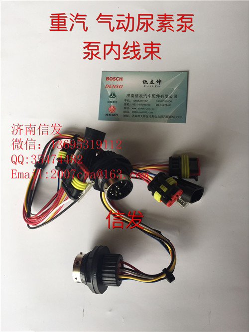 WG1034121181+007重汽T7H尿素泵泵體內(nèi)線束/WG1034121181+007重汽T7H尿素泵泵體內(nèi)線束濟(jì)南信發(fā)