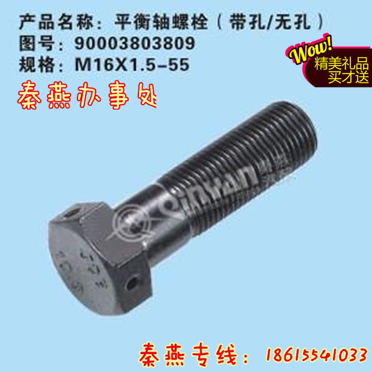 AZ9114520041,平衡軸螺栓 無孔,濟南凱爾特商貿(mào)有限公司