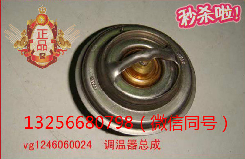 供應(yīng)VG1246060024重汽豪沃斯塔爾金王子發(fā)動(dòng)機(jī)節(jié)溫器/VG1246060024