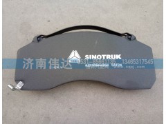 AZ9100444050,后輪碟剎塊,濟(jì)南中孚汽車配件有限公司