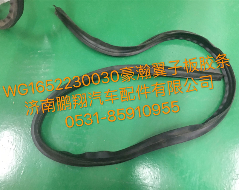 WG1652230030,豪瀚翼子板膠條,濟南鵬翔汽車配件有限公司