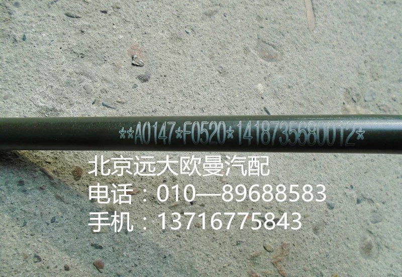 1418735680012,鋼管總成—單向閥至隔壁三通,北京遠大歐曼汽車配件有限公司