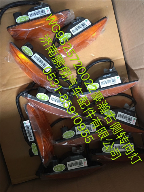 WG9525720022,豪瀚右側轉(zhuǎn)向燈,濟南鵬翔汽車配件有限公司