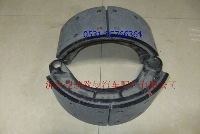 3501N-085,三環(huán)前橋制動蹄,濟南愷航歐曼汽車配件有限公司