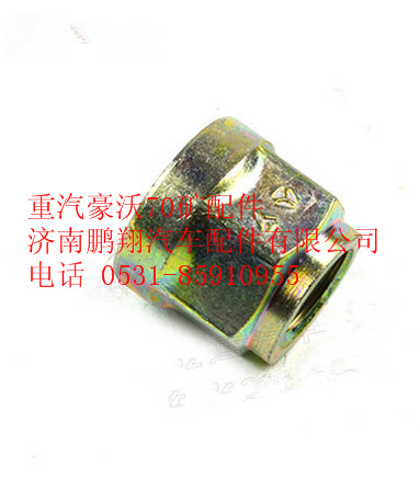 WG9925520269,重汽豪沃70礦六角帶肩自鎖螺母,濟南鵬翔汽車配件有限公司