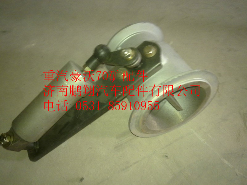 WG9725540191,重汽豪沃70礦排氣管帶蝶閥,濟南鵬翔汽車配件有限公司