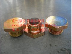 WG9231330015,重汽豪沃磁性螺塞總成,濟(jì)南鵬翔汽車(chē)配件有限公司