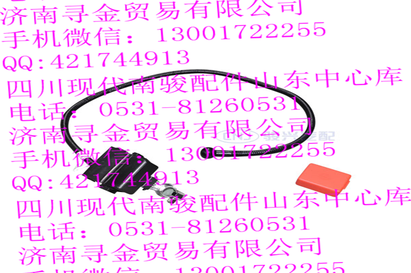 豪沃輕卡蓄電池正極線束總成/