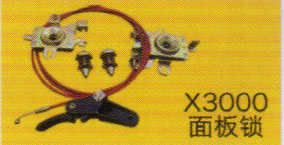 德龍X3000系列車駕駛室飾件，X3000面板鎖/