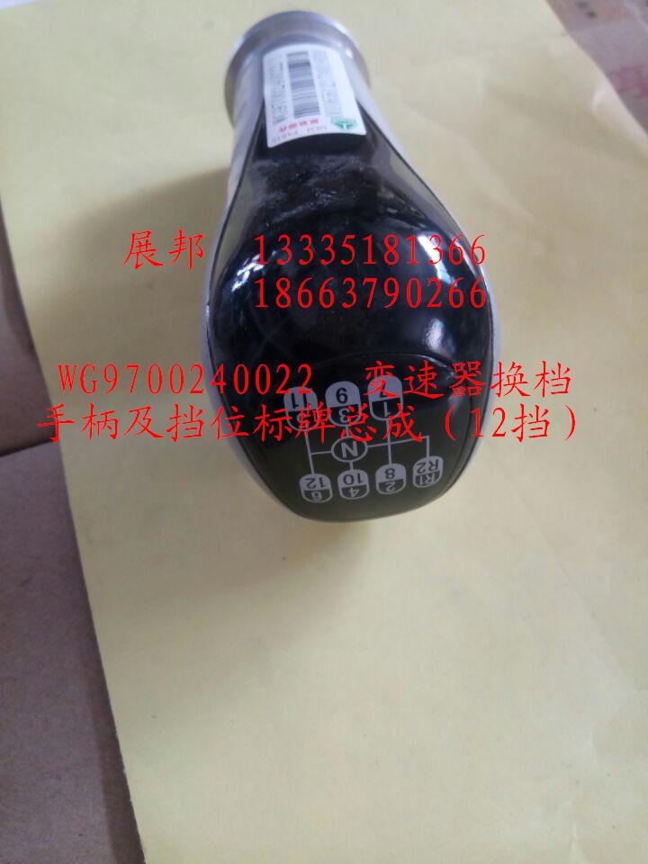 WG9700240022,變速器換擋手柄及擋位標(biāo)牌總成（12擋）,濟(jì)南冠澤卡車(chē)配件營(yíng)銷(xiāo)中心