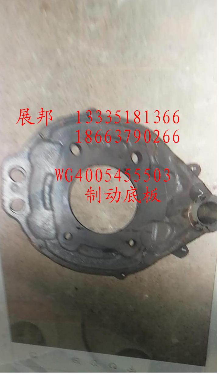 WG4005455503,制動(dòng)底板,濟(jì)南冠澤卡車(chē)配件營(yíng)銷(xiāo)中心