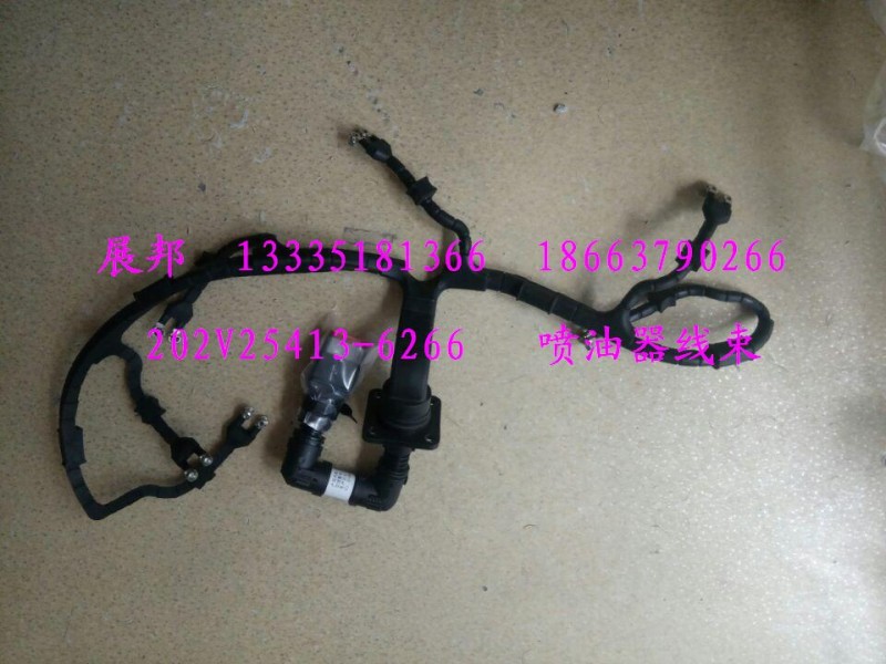 202V25413-6266,噴油器線束,濟南冠澤卡車配件營銷中心