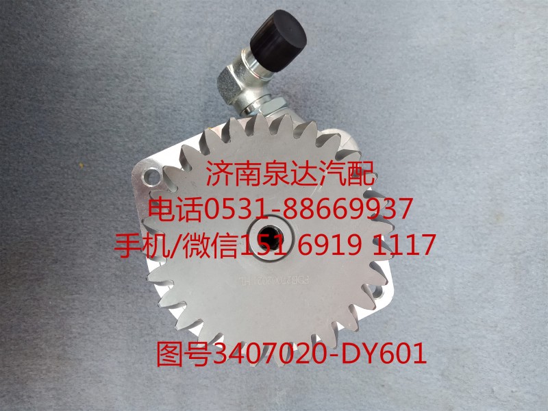 3407020-DY601,轉(zhuǎn)向助力泵,濟南泉達汽配有限公司