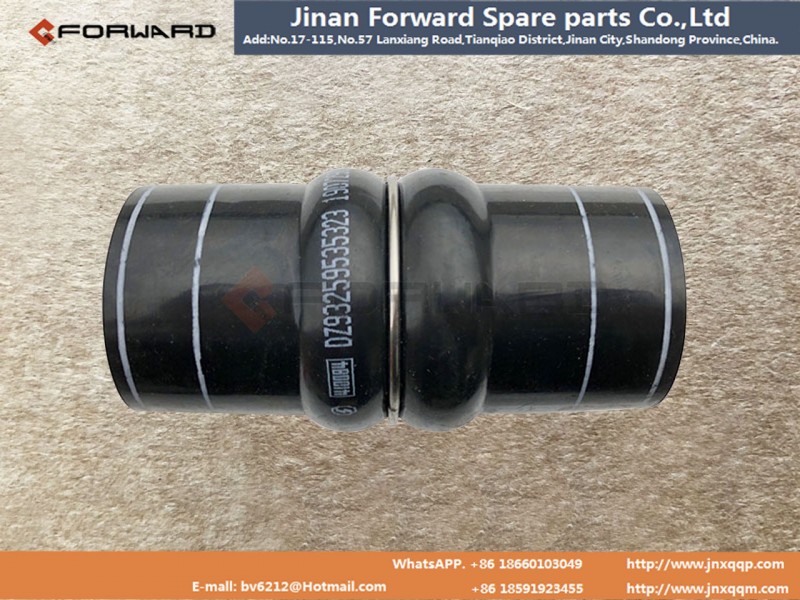DZ93259535323,Inner fluorine outer silicone tube,濟(jì)南向前汽車(chē)配件有限公司